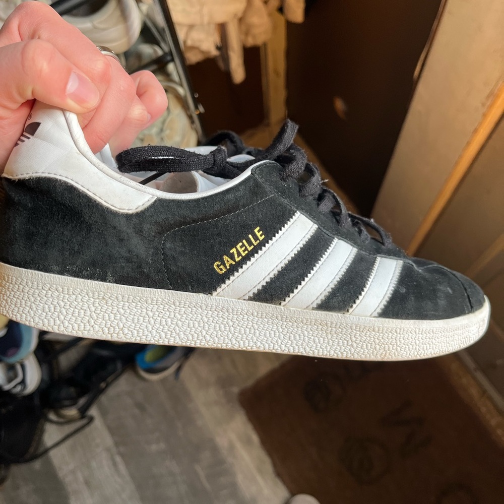 Adidas Gazelle Black White